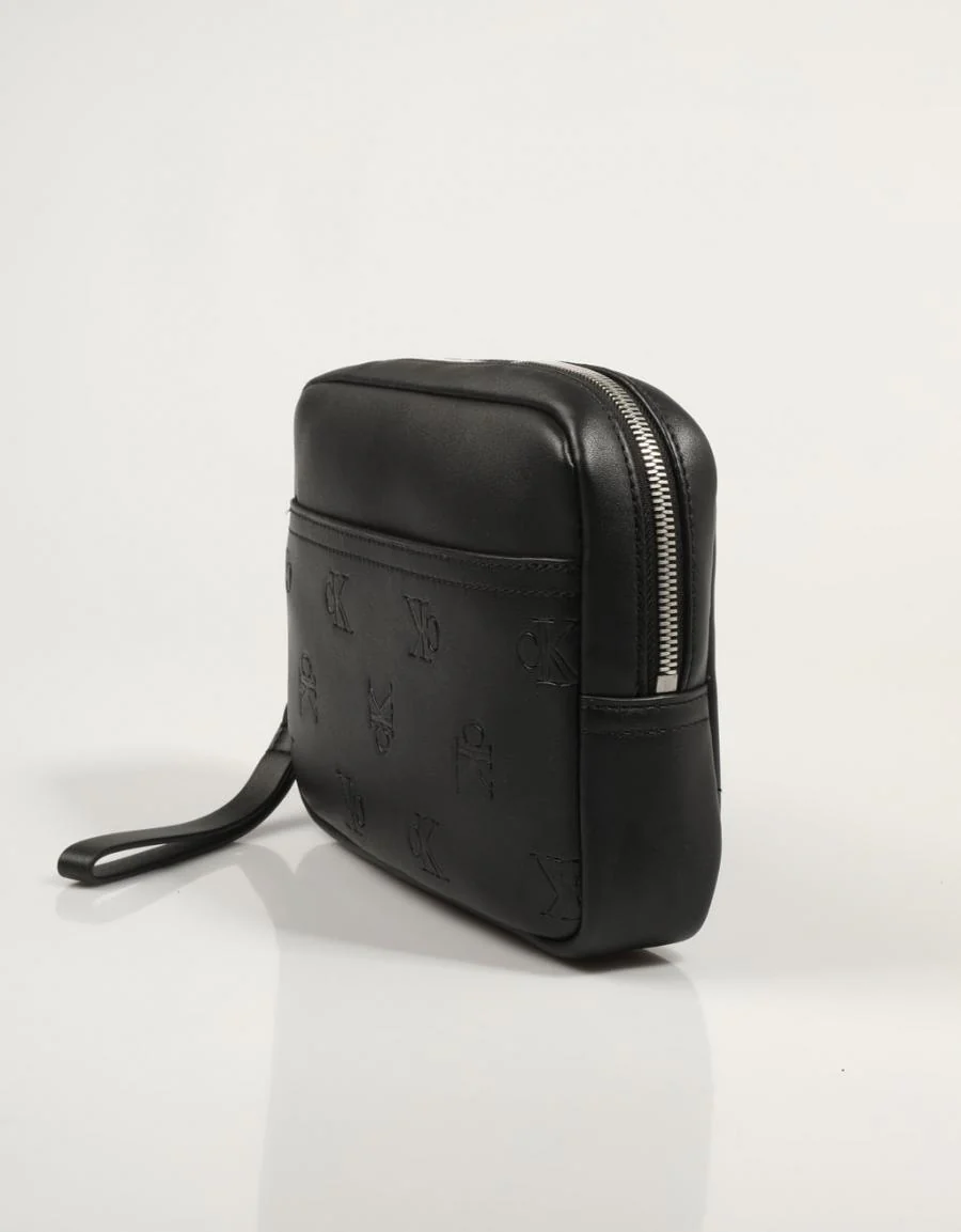CALVIN KLEIN AOP EMBOSS ZIP POUCH 85744 - Image 2