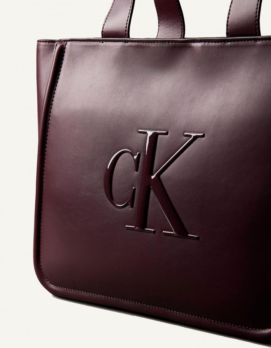 CALVIN KLEIN RAISED CK MEDIUM TOTE 88983 - Image 4