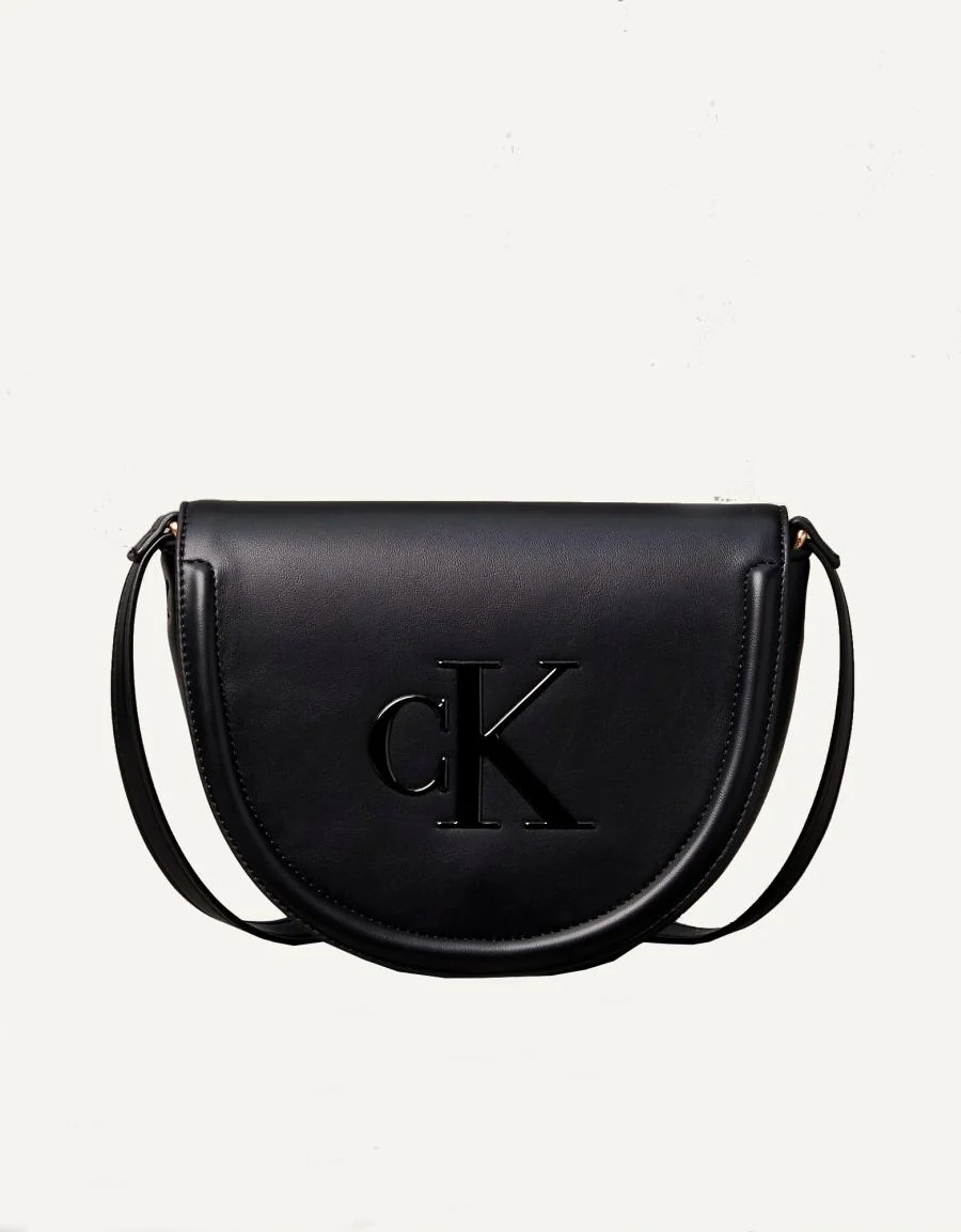 CALVIN KLEIN RAISED CK SADDLE CROSSBODY 88988