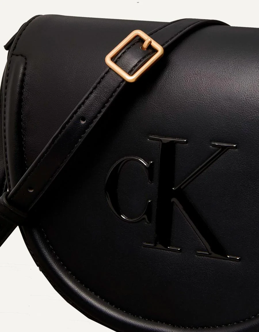 CALVIN KLEIN RAISED CK SADDLE CROSSBODY 88988 - Image 4