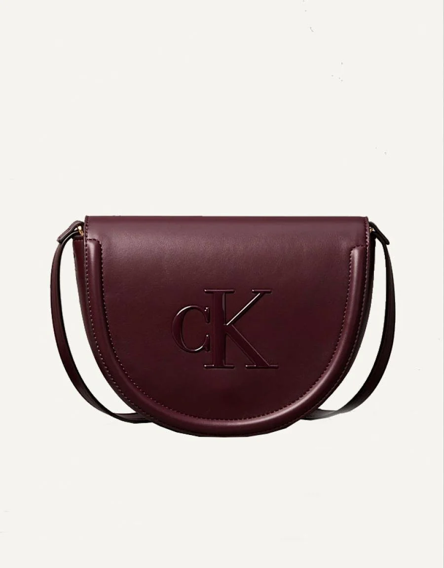 CALVIN KLEIN RAISED CK SADDLE CROSSBODY 88989 - Image 2