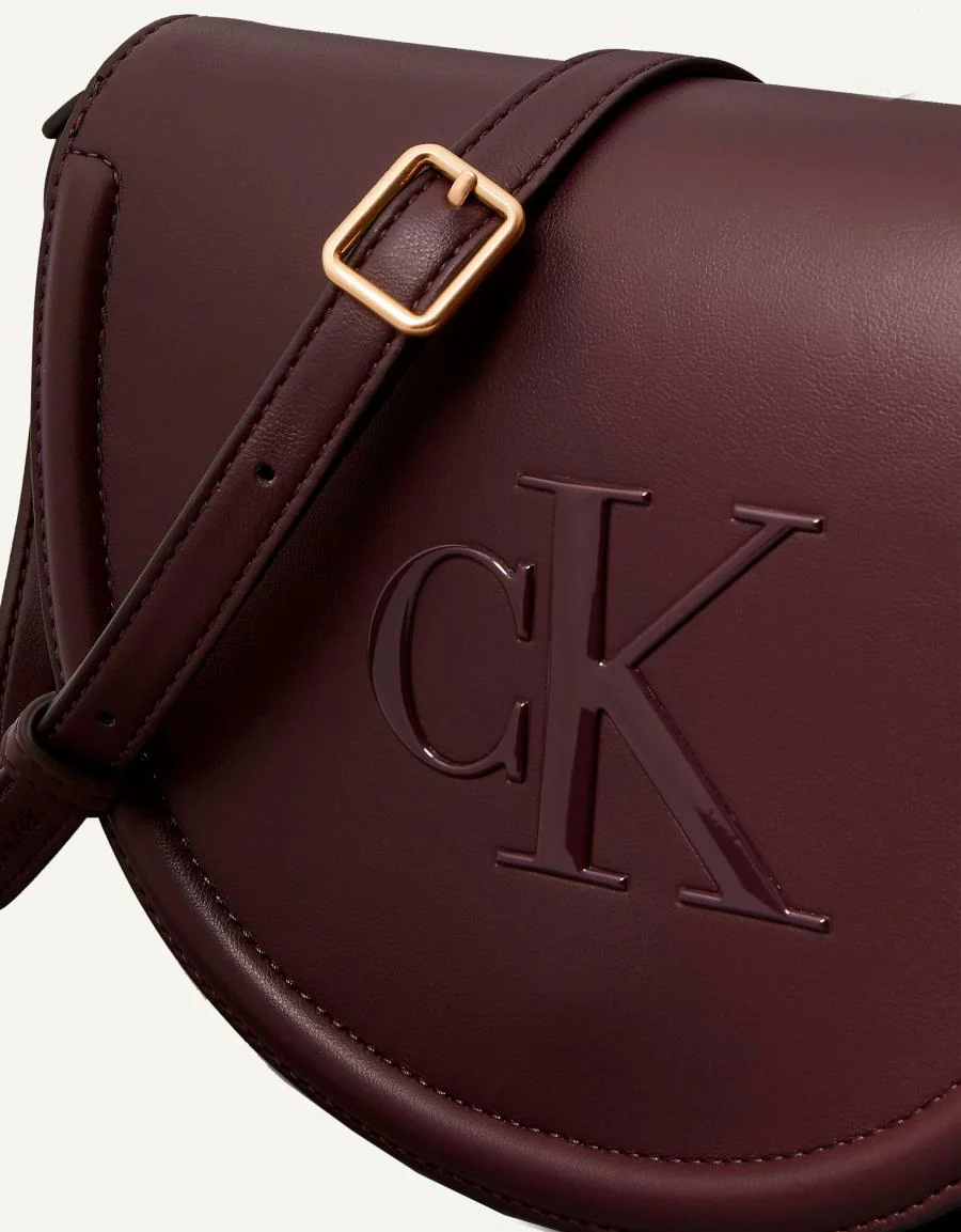 CALVIN KLEIN RAISED CK SADDLE CROSSBODY 88989 - Image 5