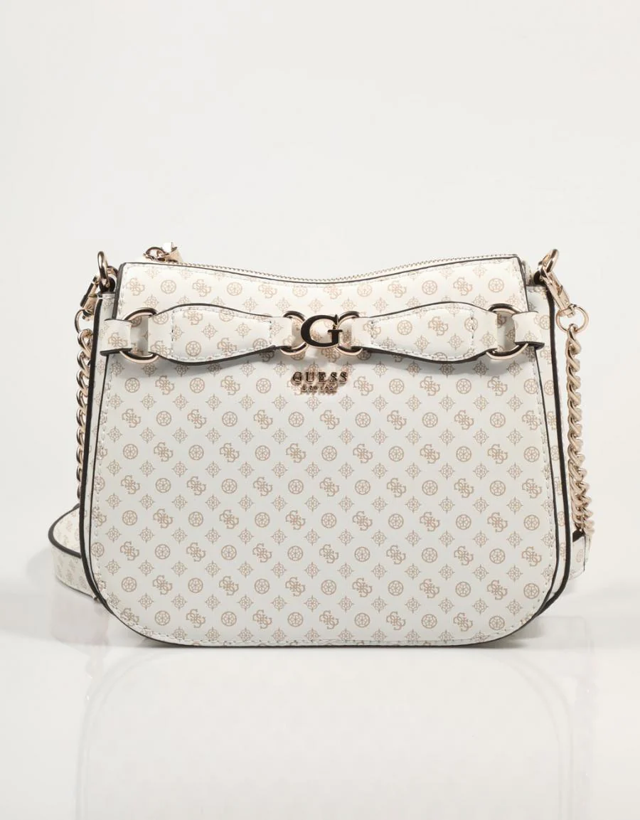 GUESS BAGS ARLENA LOGO CROSSBODY HOBO 85948