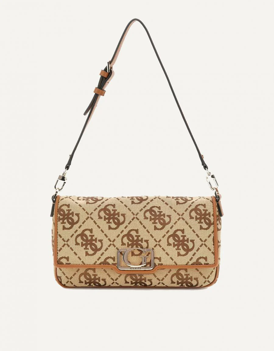 GUESS BAGS CIRCE FLAP SHOULDER BAG 87665