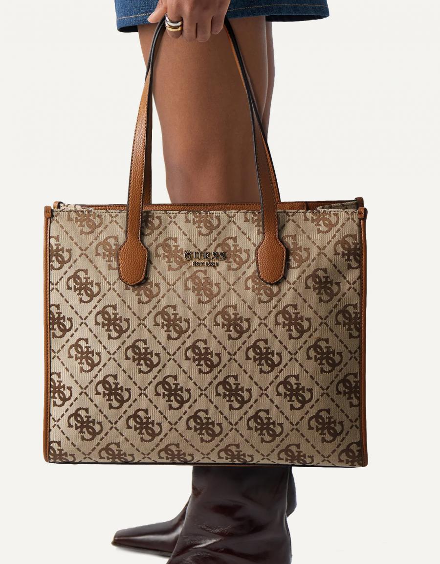 GUESS BAGS SILVANA GIRLFRIEND TOTE 87666 - Image 2
