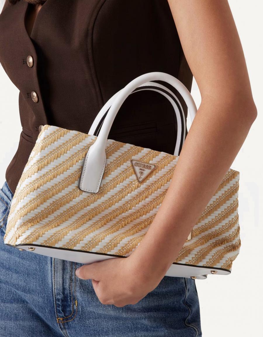 GUESS BAGS SIMONA SMALL SATCHEL 87659 - Image 2