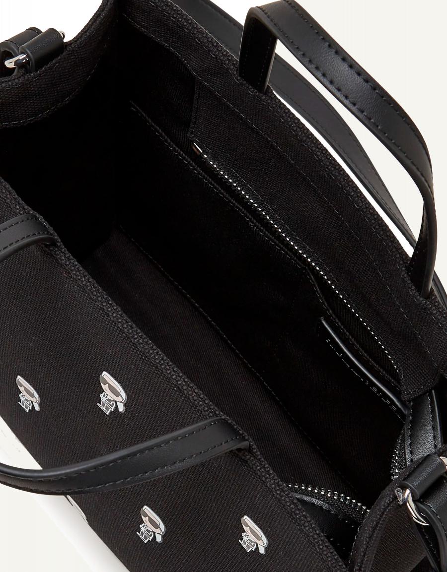 KARL LAGERFELD IKON AOP SQUARE TOTE 88508 - Image 4