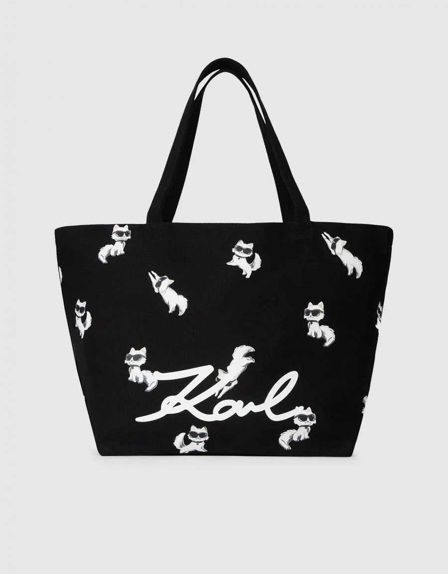 KARL LAGERFELD IKON CHOUPETTE AOP SHOPPER 89798