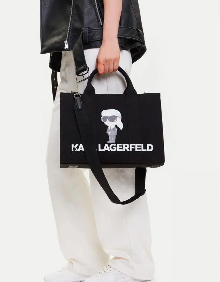KARL LAGERFELD IKON KARL SQUARE TOTE 88513 - Image 2