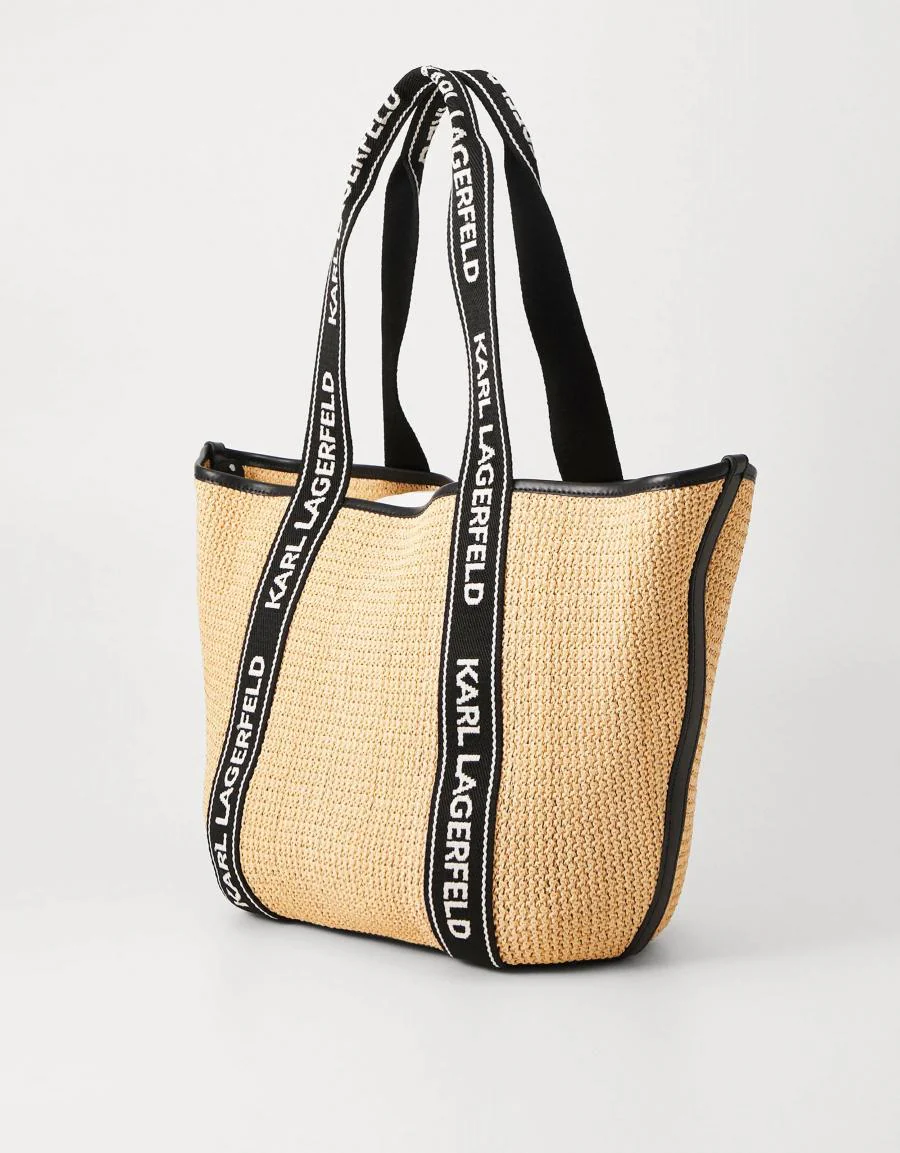 KARL LAGERFELD K/ESSENTIAL RAFFIA BAG 89803 - Image 2