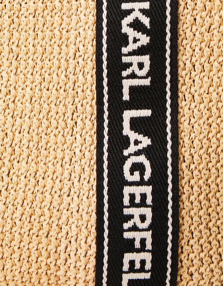 KARL LAGERFELD K/ESSENTIAL RAFFIA BAG 89803 - Image 5