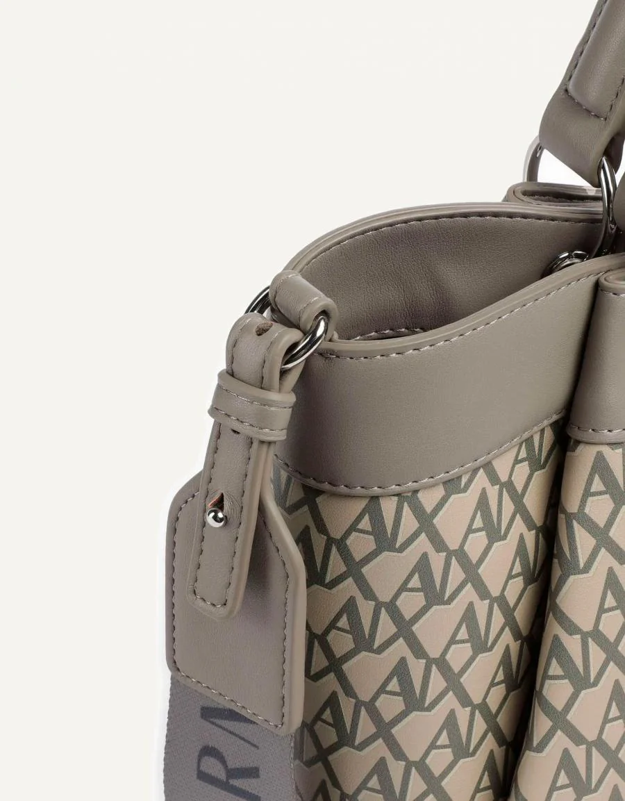 ARMANI BAGS WAVE MONOGRAM SHOPPING XW000393 88977 - Image 4