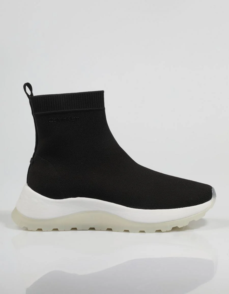 CALVIN KLEIN 2 PIECE SOLE SOCK BOOT KNIT 79587