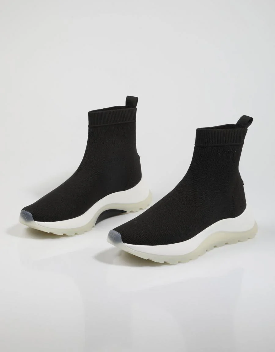CALVIN KLEIN 2 PIECE SOLE SOCK BOOT KNIT 79587 - Image 2