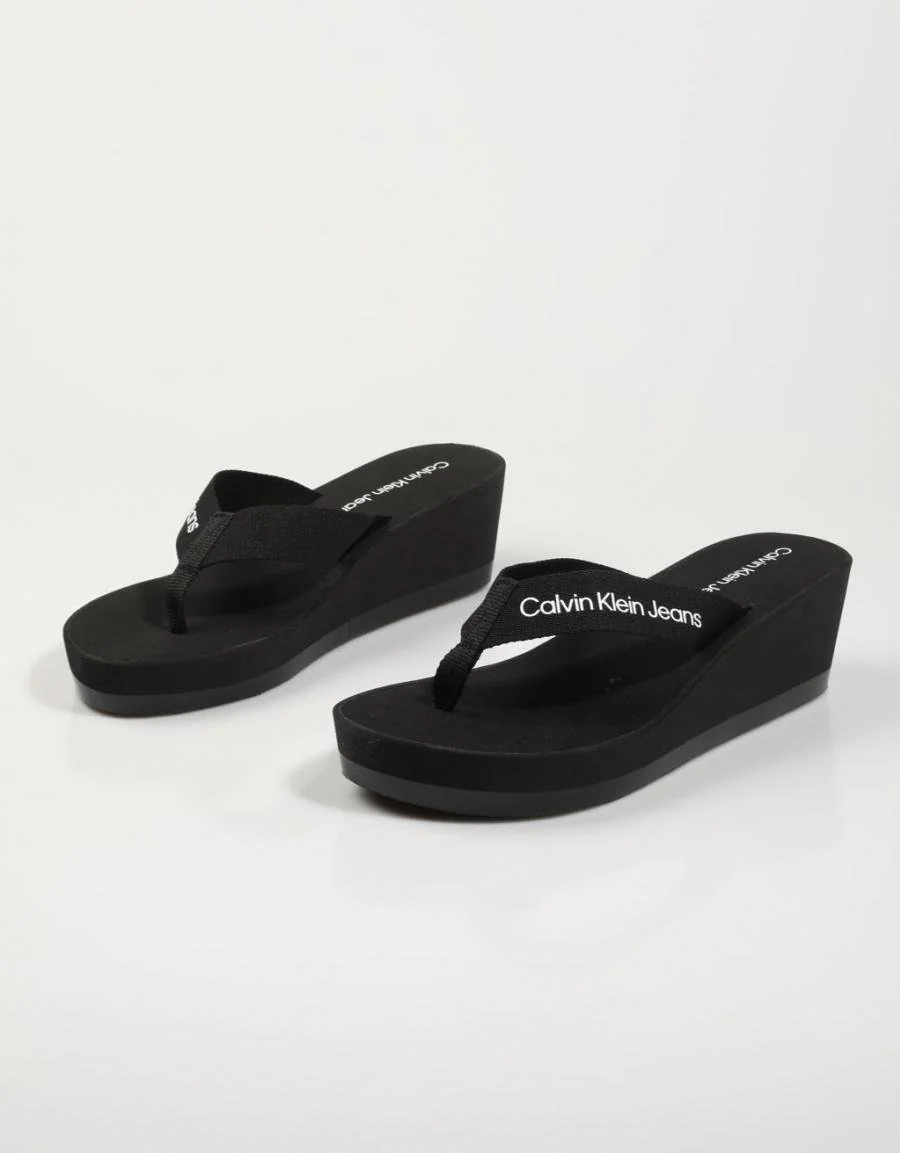 CALVIN KLEIN BEACH SANDAL MONOGRAM TPU 78715 - Image 2