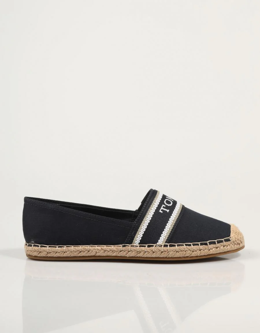 TOMMY HILFIGER MONO WEBBING FLAT ESPADRILLE 84225