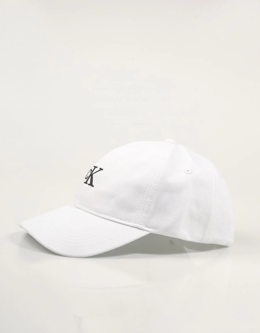 CALVIN KLEIN MONOGRAM EMBROIDERY BASEBALL CAP 89786 - Image 2