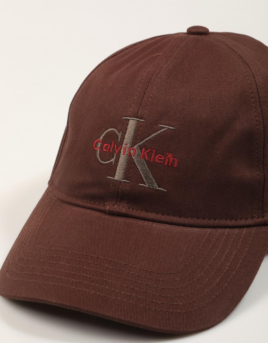 CALVIN KLEIN MONOLOGO EMBROIDERY BASEBALL CAP 89785 - Image 4