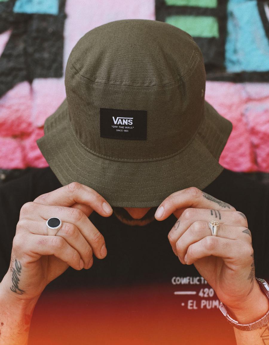 VANS STEP UP BUCKET HAT TRI DYE 78371 - Image 2