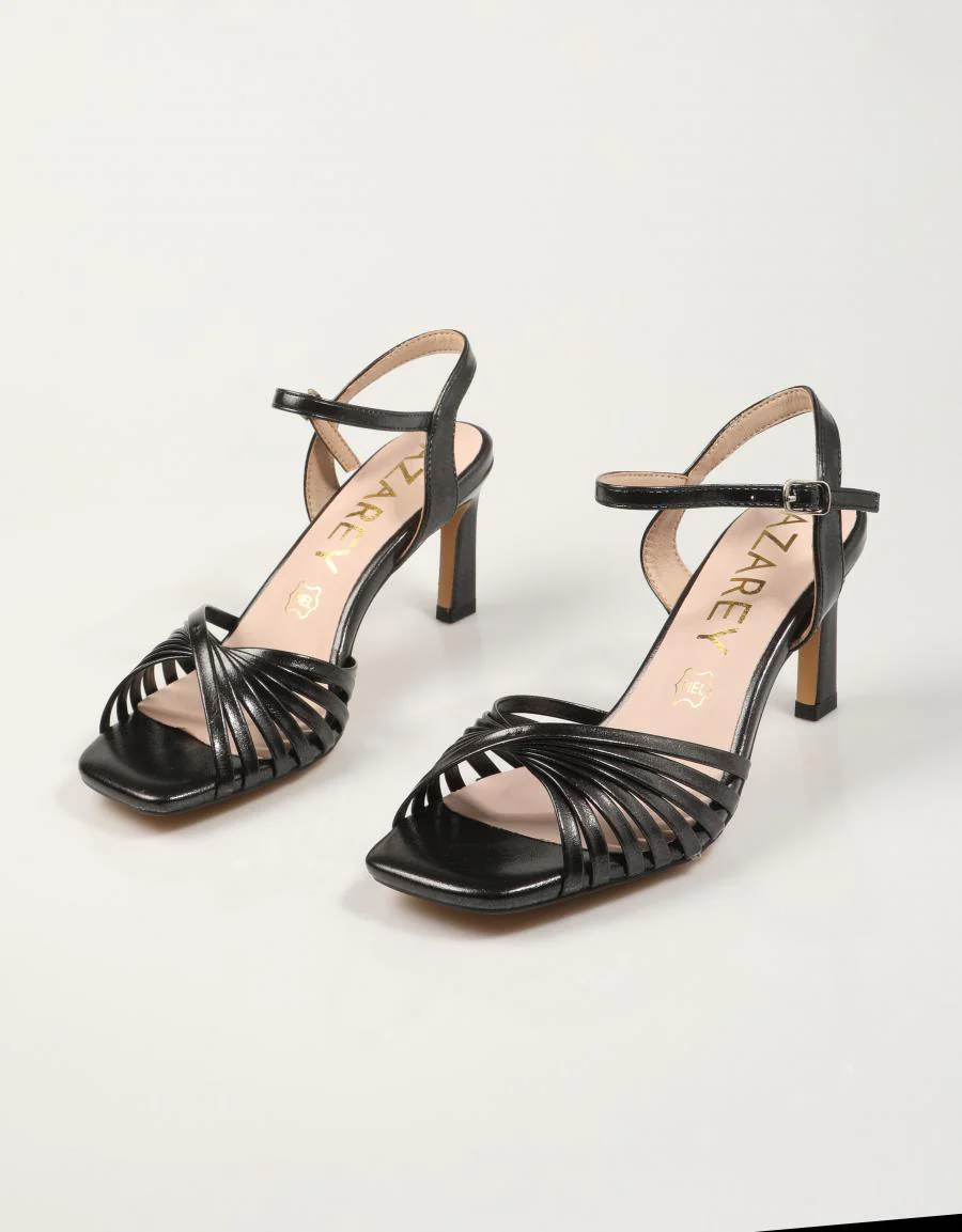 AZAREY SANDALIA BLACK 90519 - Image 2