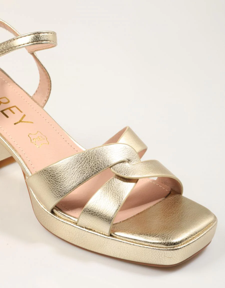 AZAREY SANDALIA GOLD 90511 - Image 5