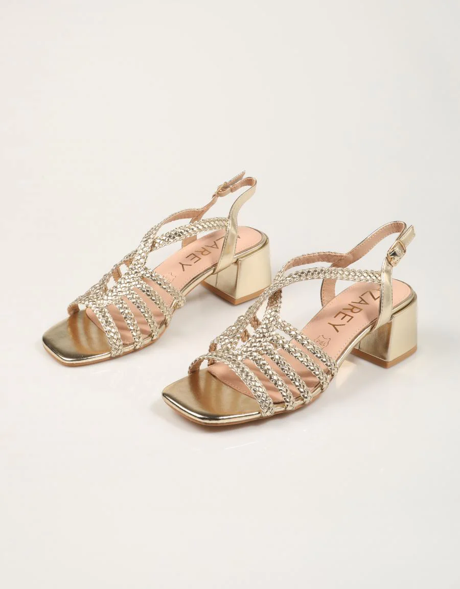 AZAREY SANDALIA GOLD 90515 - Image 2