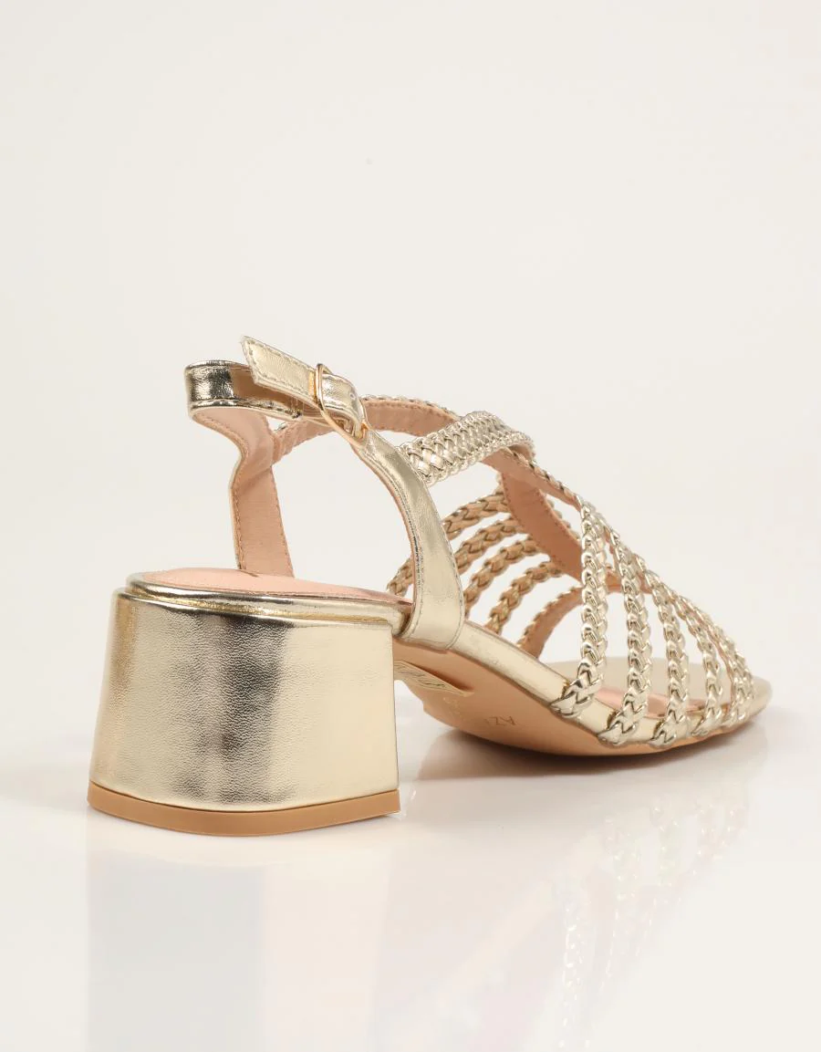 AZAREY SANDALIA GOLD 90515 - Image 3