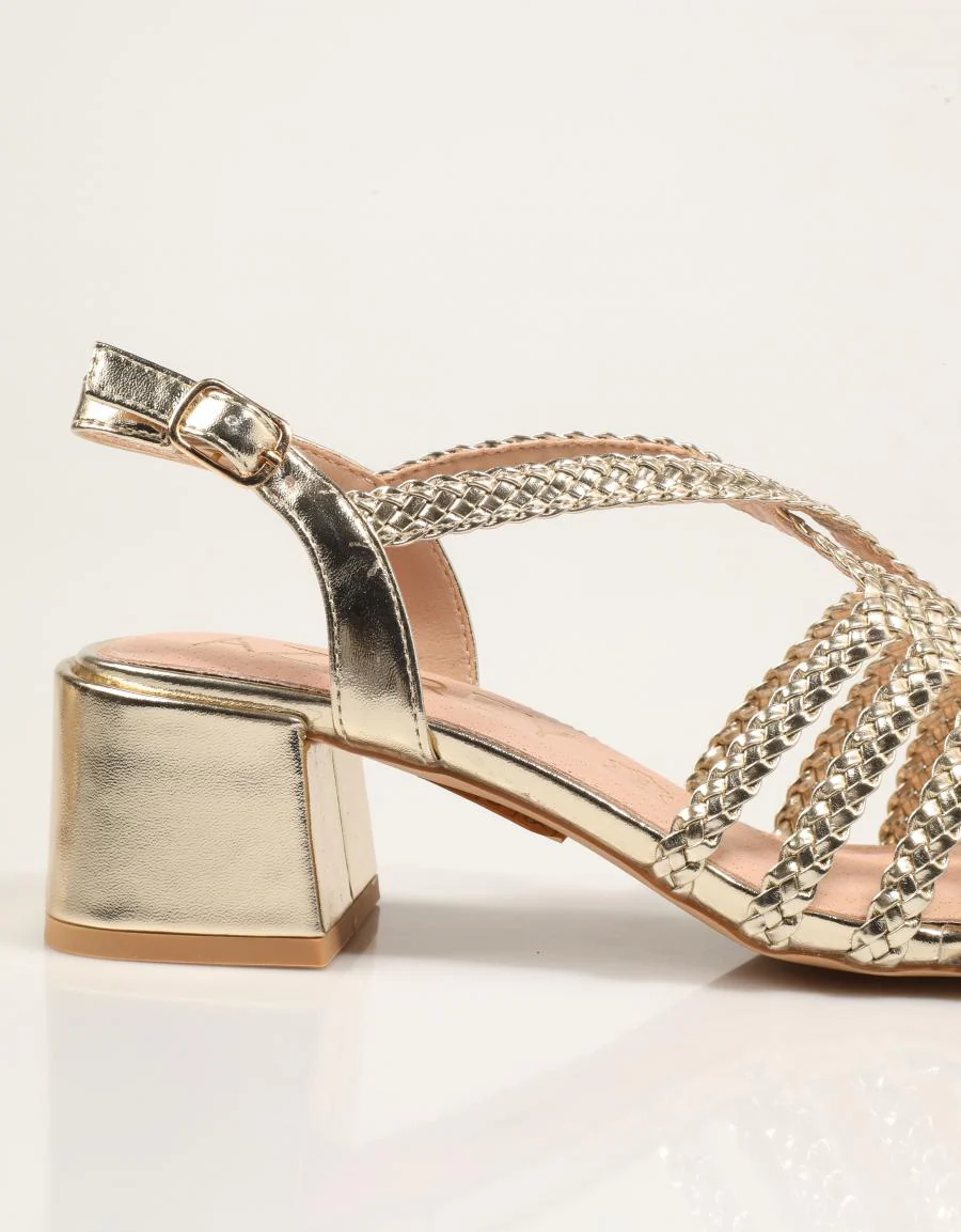 AZAREY SANDALIA GOLD 90515 - Image 4