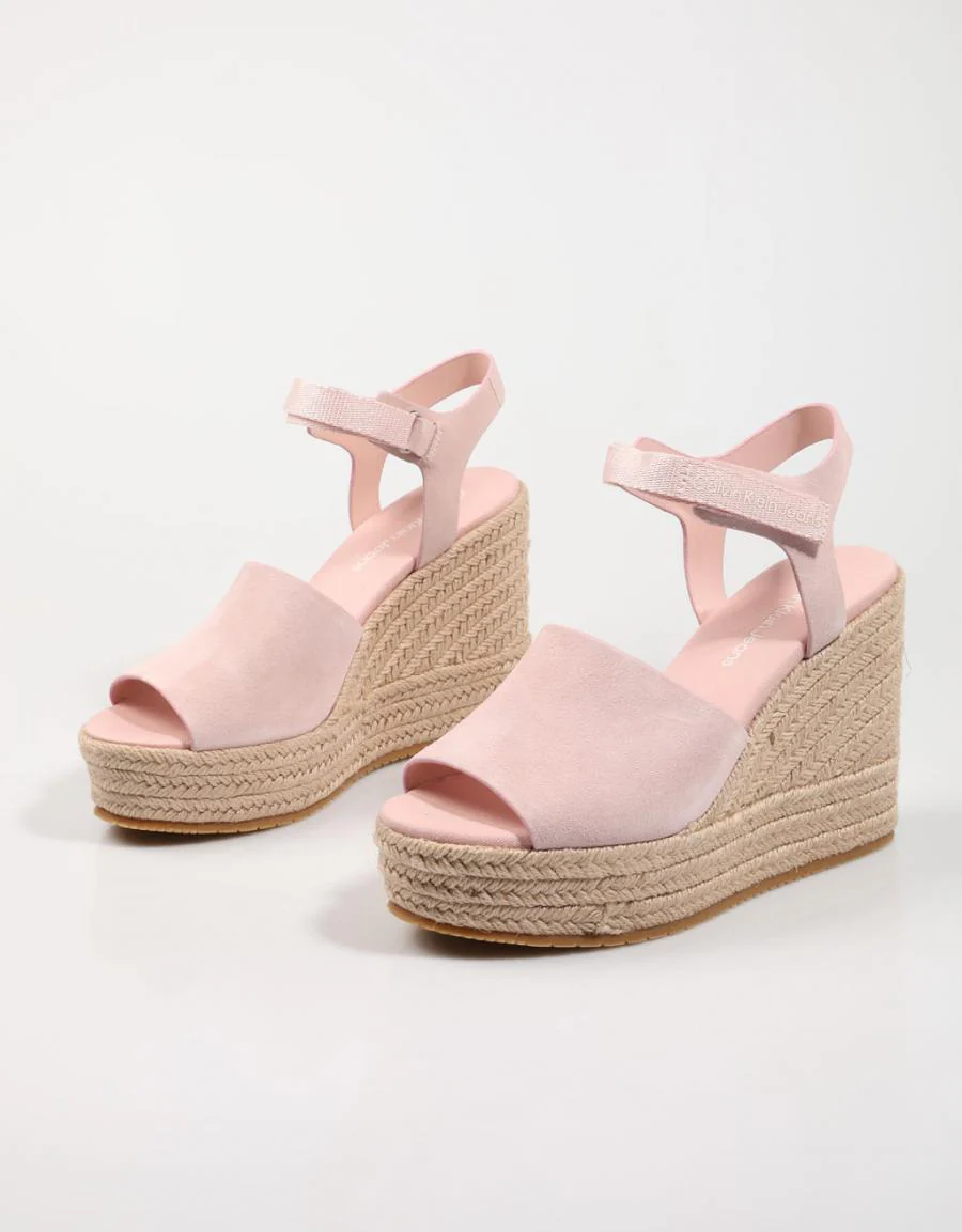 CALVIN KLEIN WEDGE SANDAL ANKLE CLIP SU 78731 - Image 2