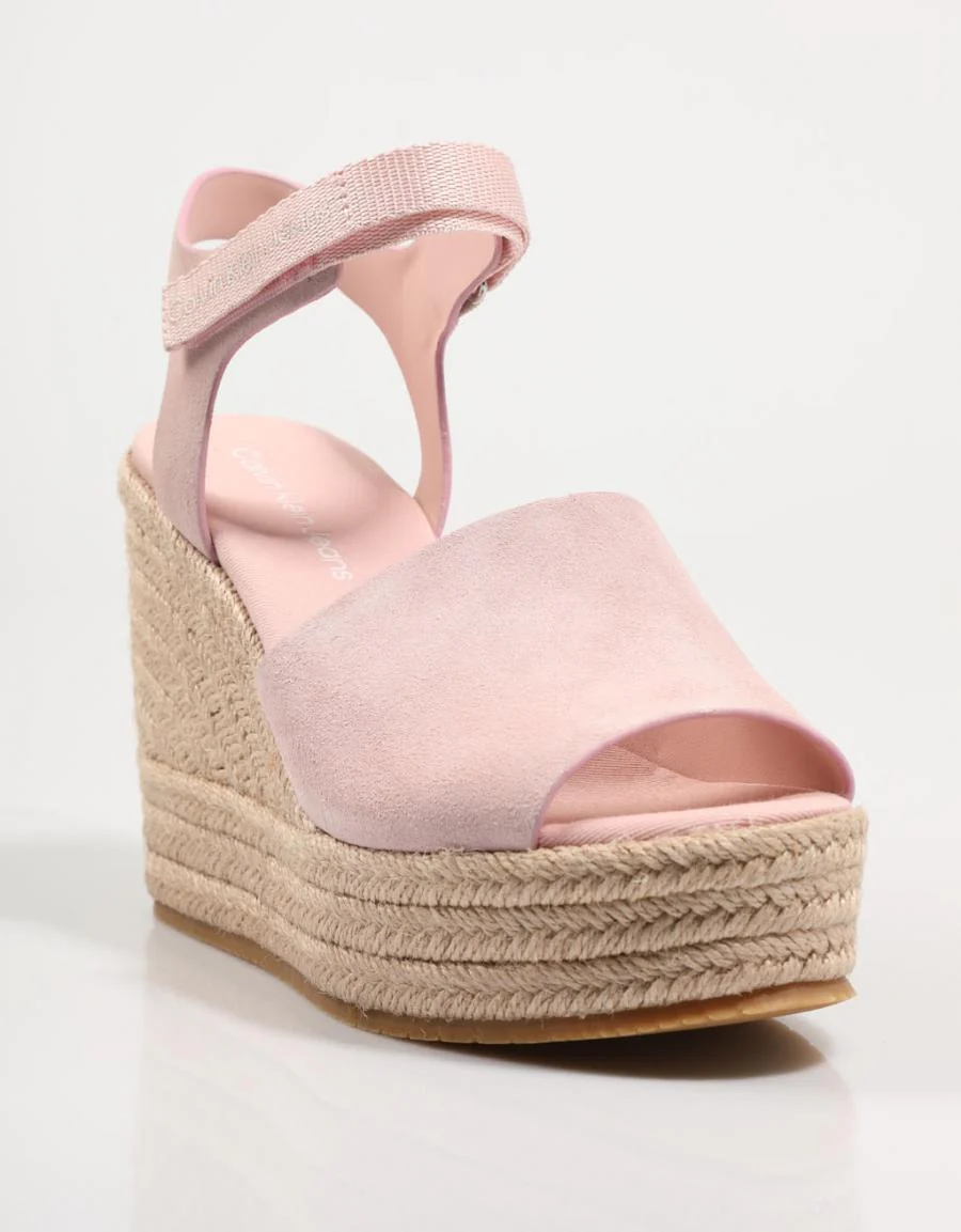CALVIN KLEIN WEDGE SANDAL ANKLE CLIP SU 78731 - Image 4