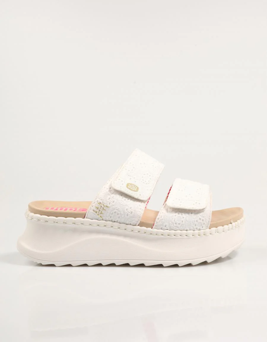 DUDE DELRAY SLIDE EYELET 87497
