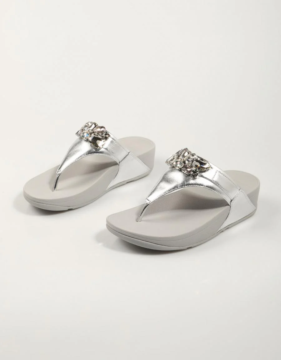 FITFLOP W LULU JEWEL DELUXE METALLIC LEA 85405 - Image 2