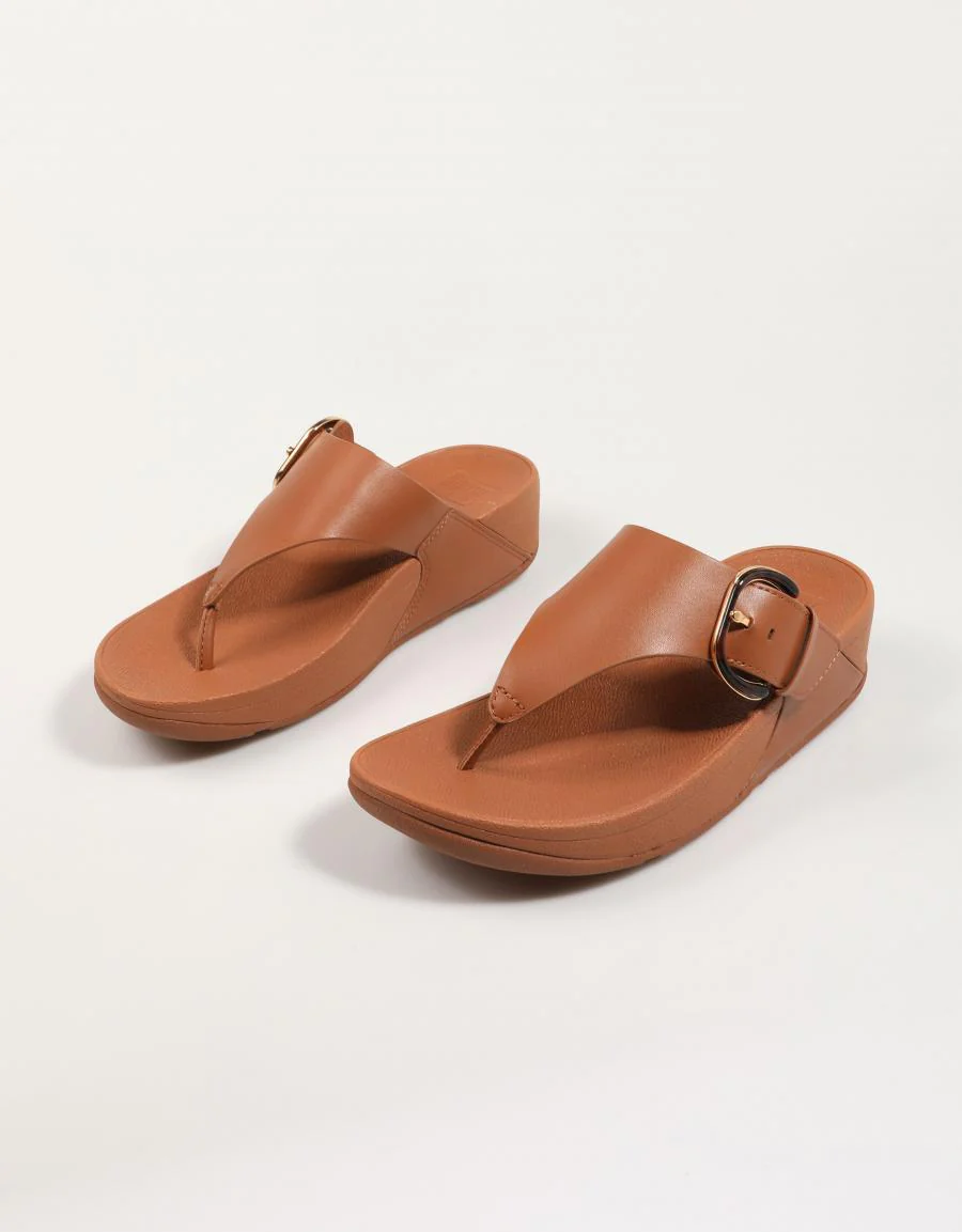 FITFLOP W LULU RESIN BUCKLE LEATHER TOE 88067 - Image 2