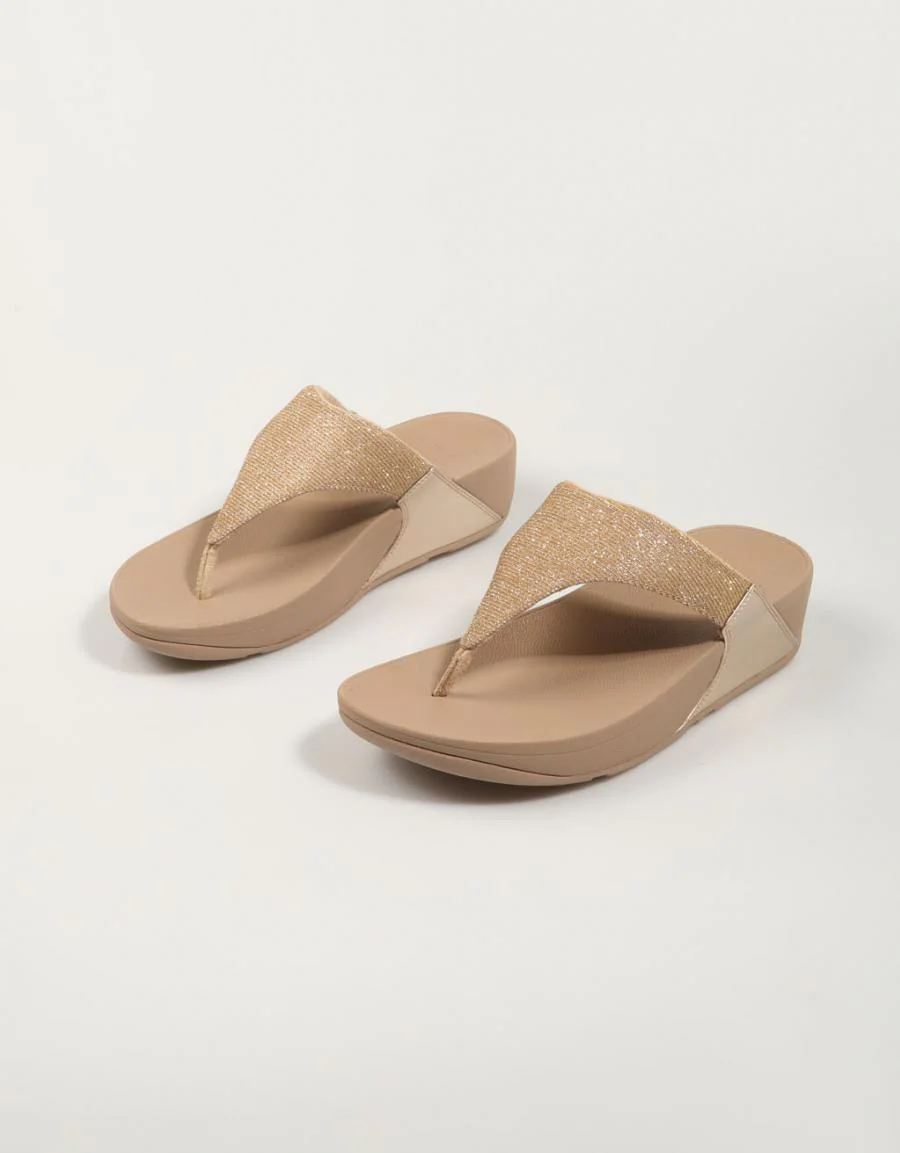 FITFLOP W LULU SHIMMERLUX TOE POST SANDA 85400 - Image 2