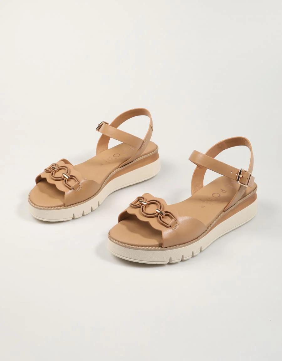 LA REPO SANDALIA CAMEL 90594 - Image 2
