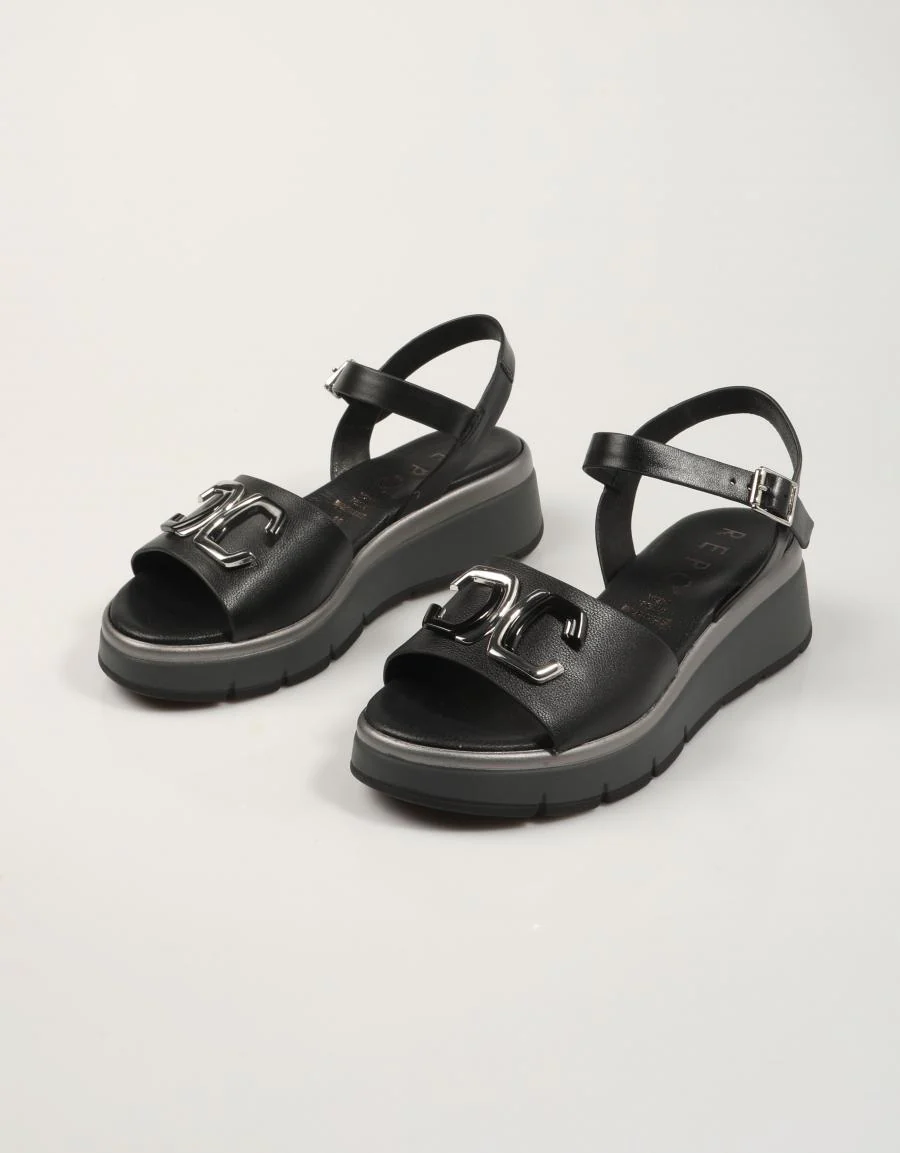 LA REPO SANDALIA NEGRO 90347 - Image 2