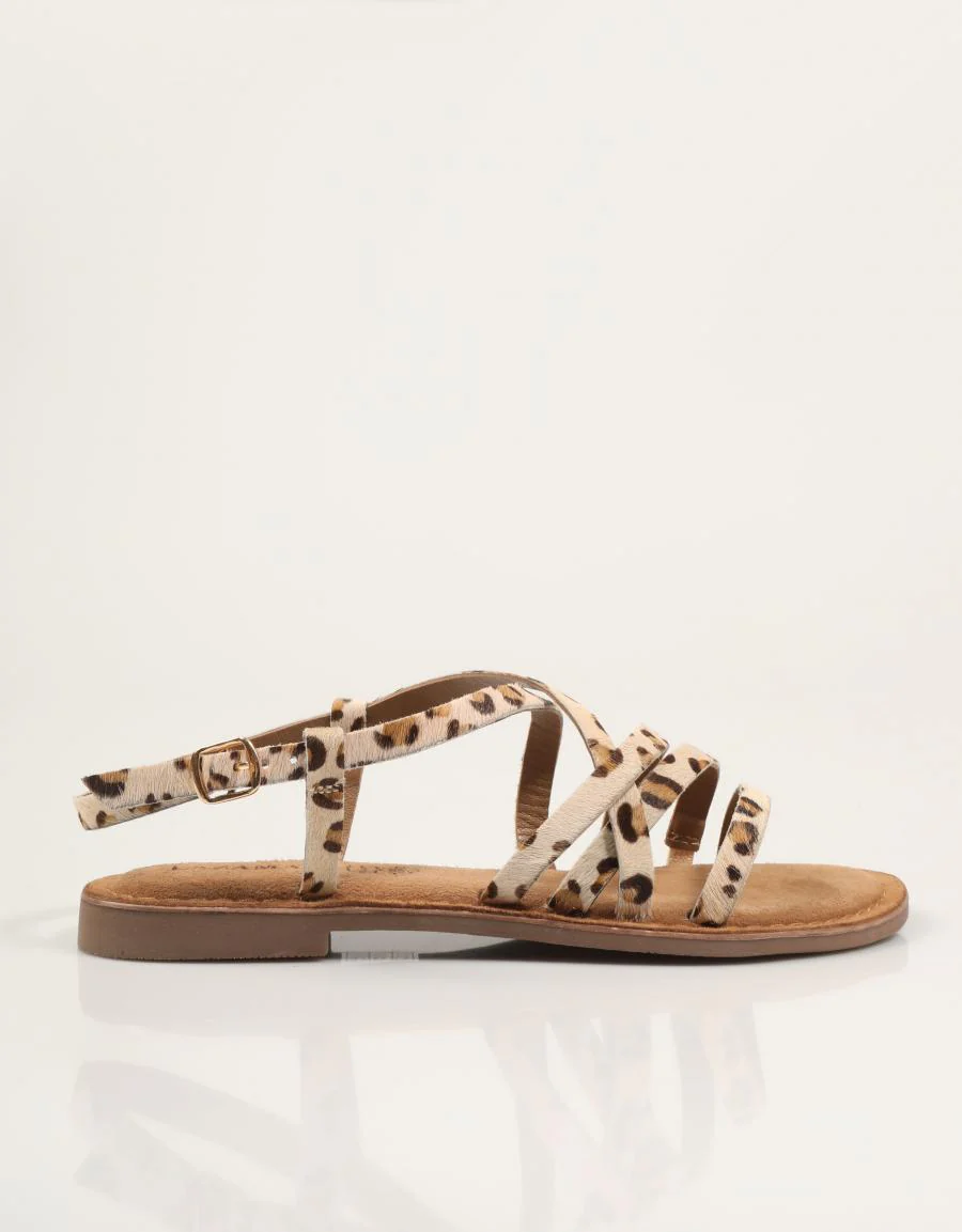 LAZAMANI ZUZA STRAPPY LEOPARD 90569