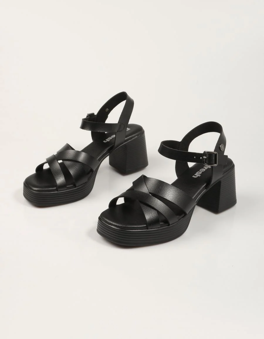 REFRESH SANDALIA TIRAS NEGRO 90504 - Image 2