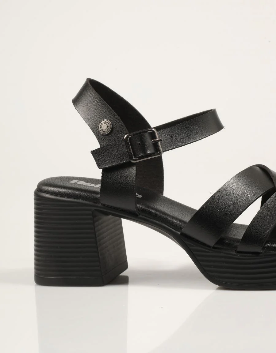 REFRESH SANDALIA TIRAS NEGRO 90504 - Image 4