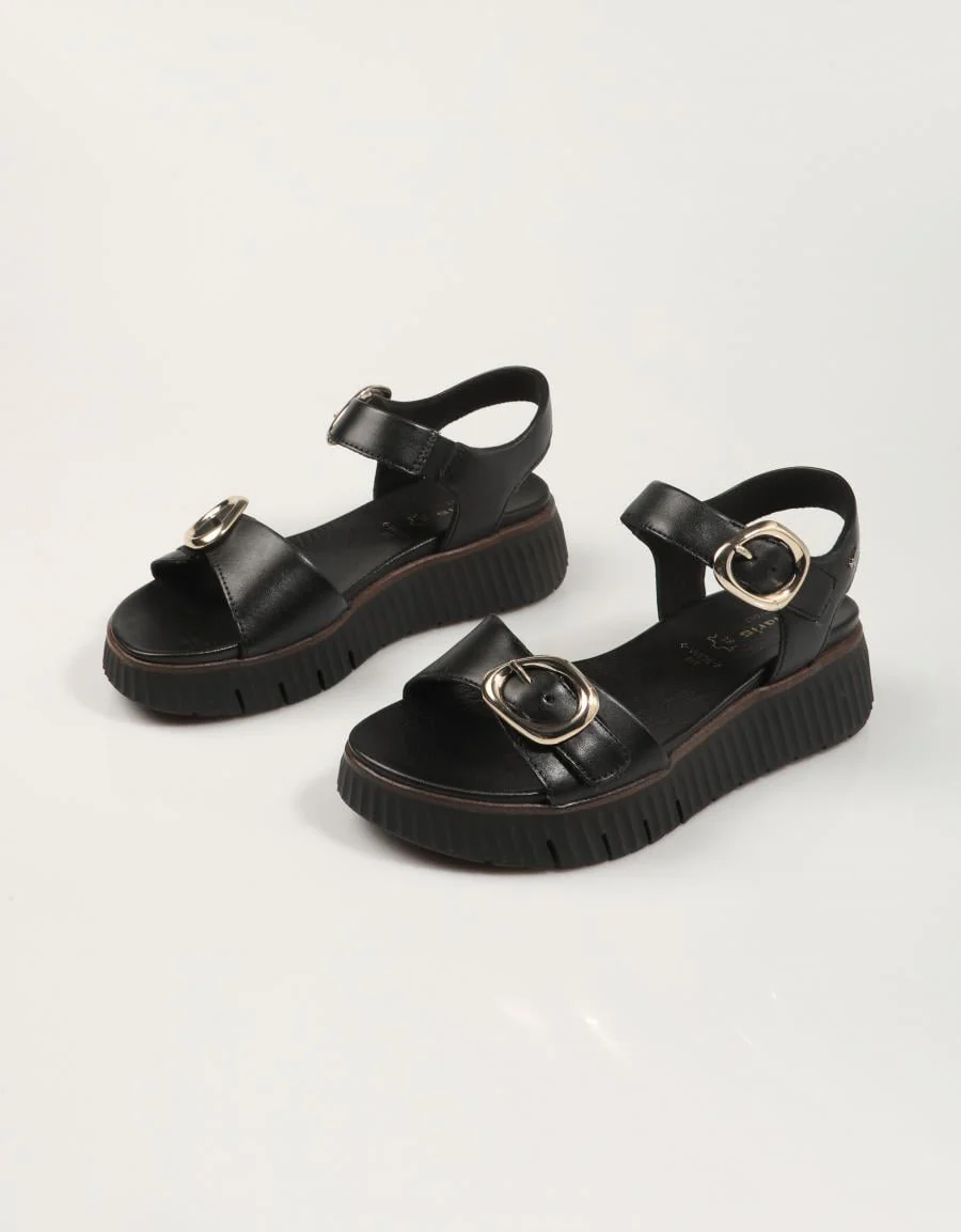 TAMARIS CONFORT SANDALIA HEBILLAS BLACK 90492 - Image 2