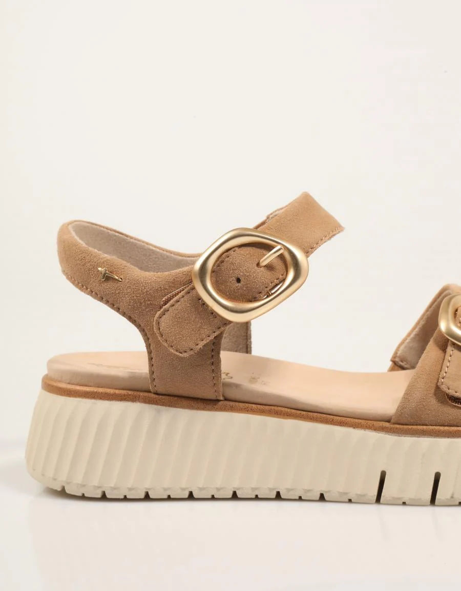 TAMARIS CONFORT SANDALIA HEBILLAS CAMEL 90493 - Image 4