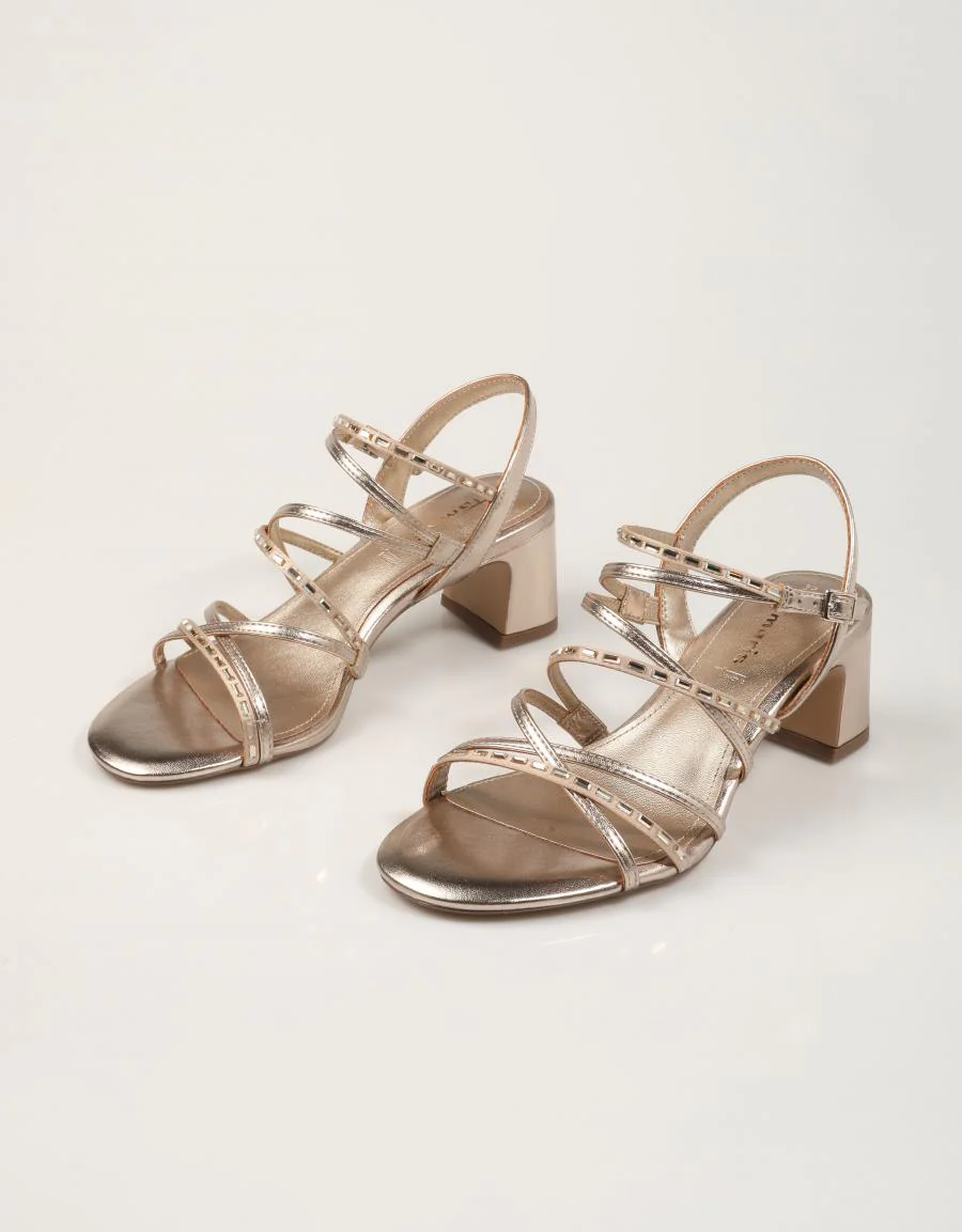 TAMARIS SANDALIA TIRAS L.GOLD 90487 - Image 2