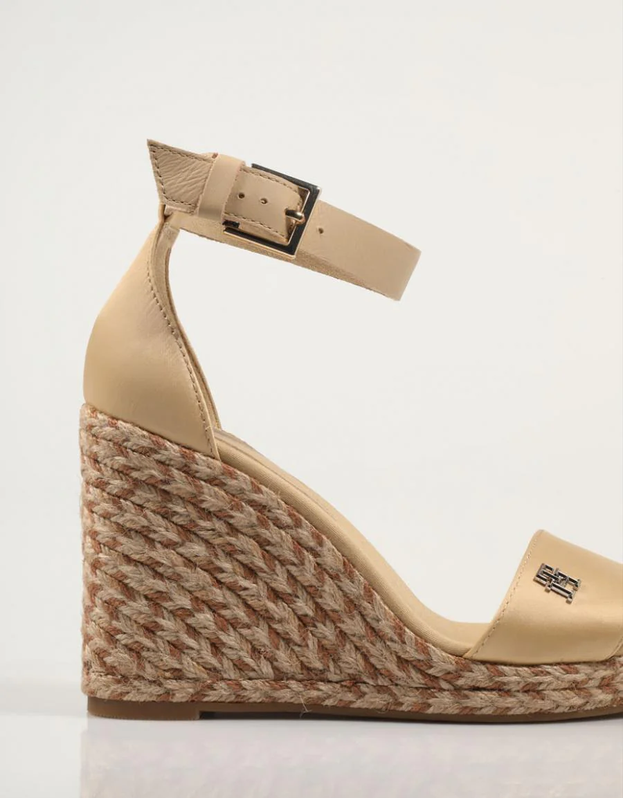 TOMMY HILFIGER COLORFUL HIGH WEDGE SATIN SANDAL 84201 - Image 3