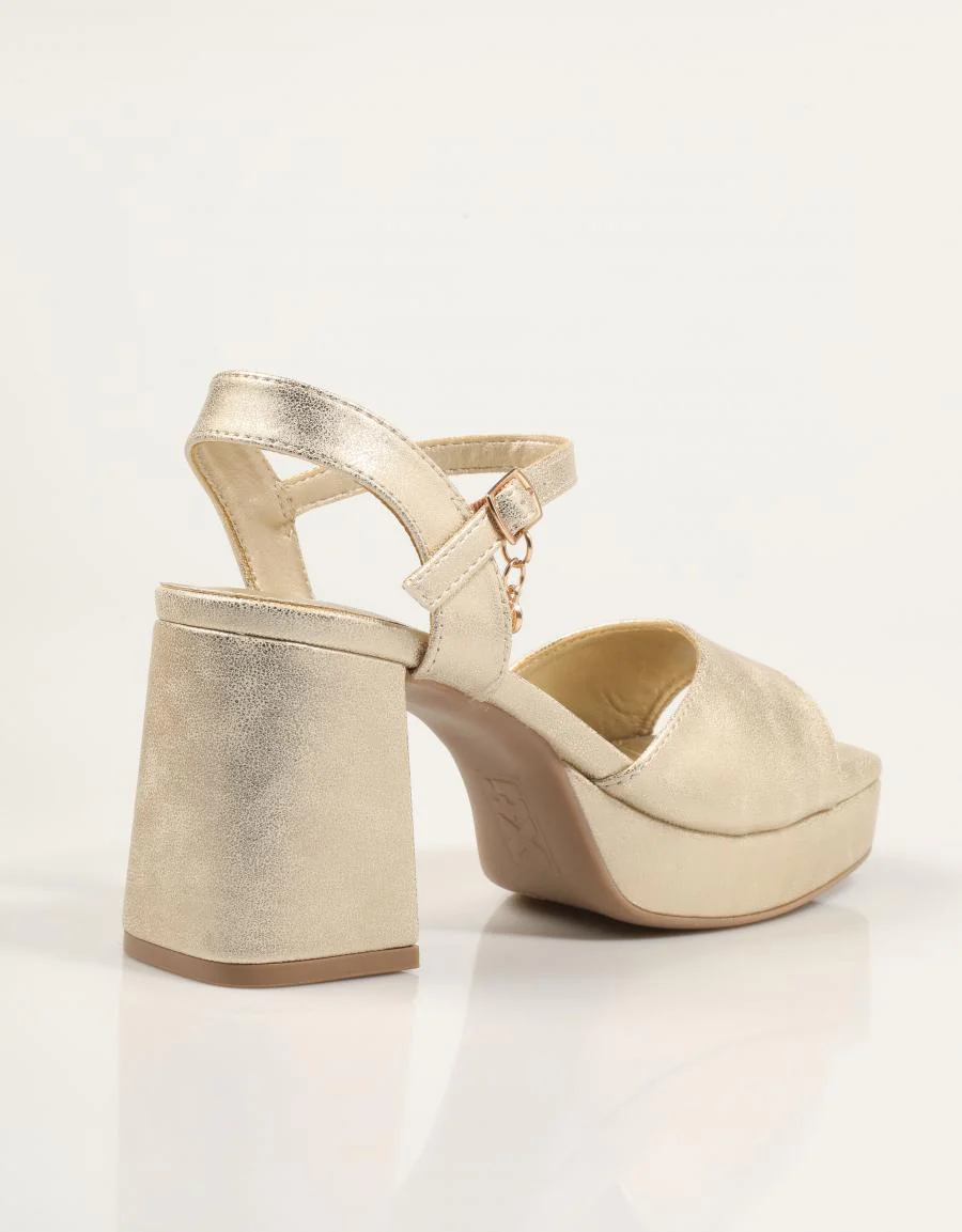 XTI SANDALIA ORO 141471 89860 - Image 3