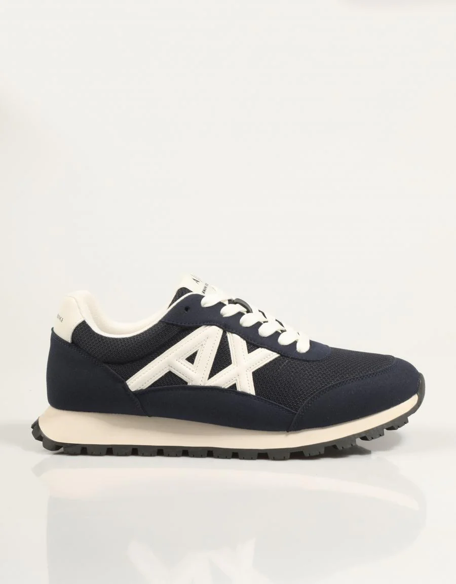 ARMANI EXCHANGE SNEAKER DROP MICROSUEDE MESH 88657