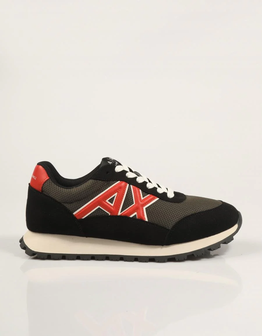 ARMANI EXCHANGE SNEAKER DROP MICROSUEDE MESH 88659