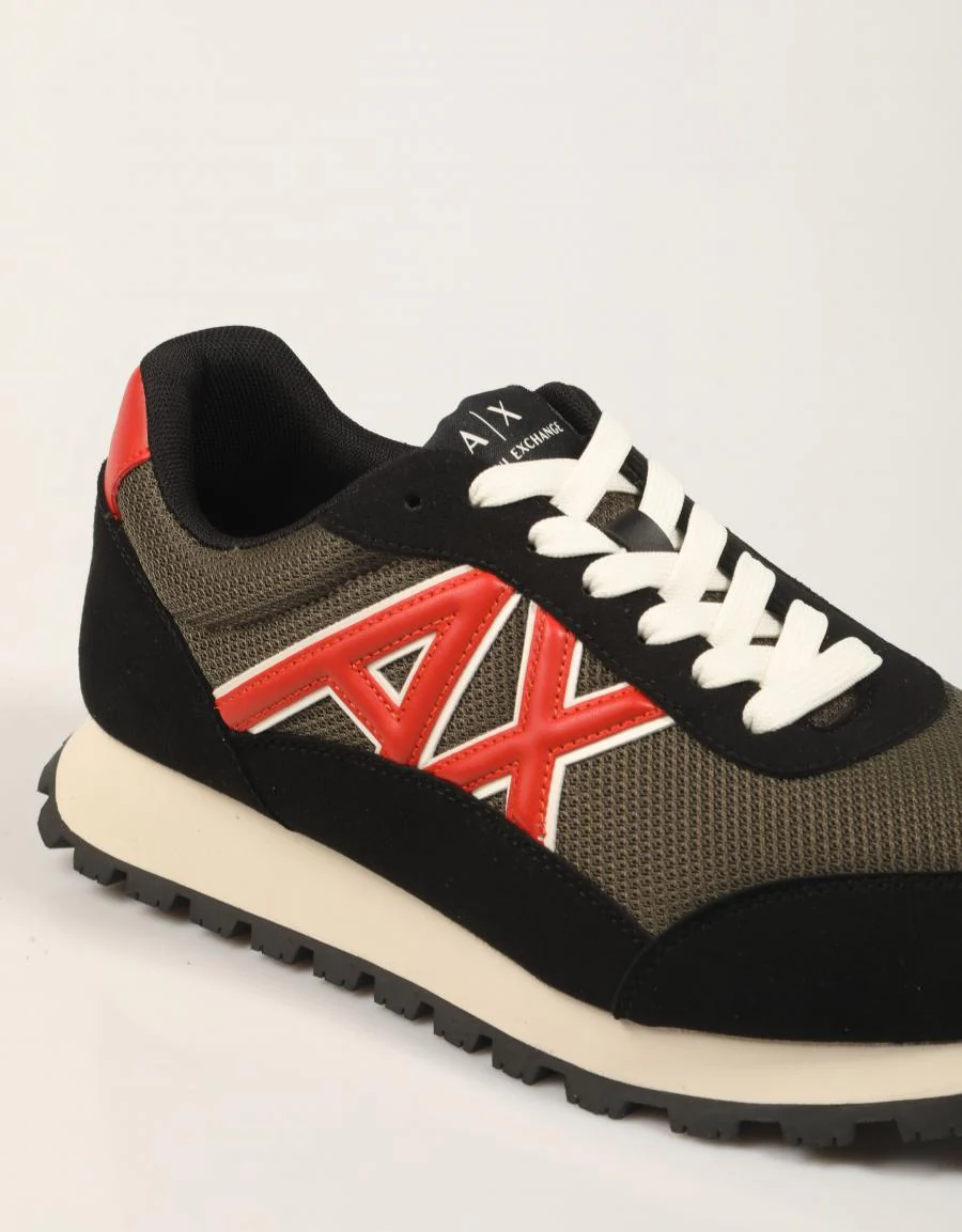 ARMANI EXCHANGE SNEAKER DROP MICROSUEDE MESH 88659 - Image 5