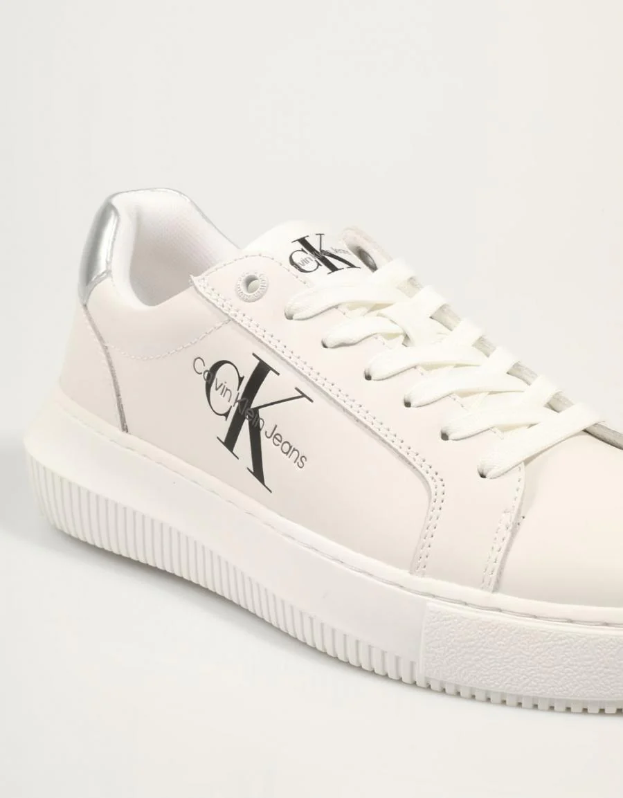 CALVIN KLEIN BOLD PLATF LOW LACE LTH ML MTL 85605 - Image 5