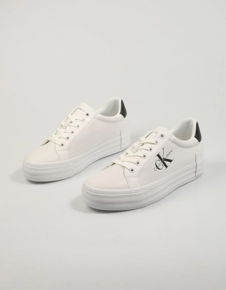 CALVIN KLEIN BOLD VULC FLATFORM LACEUP LTH WN 82895 - Image 2
