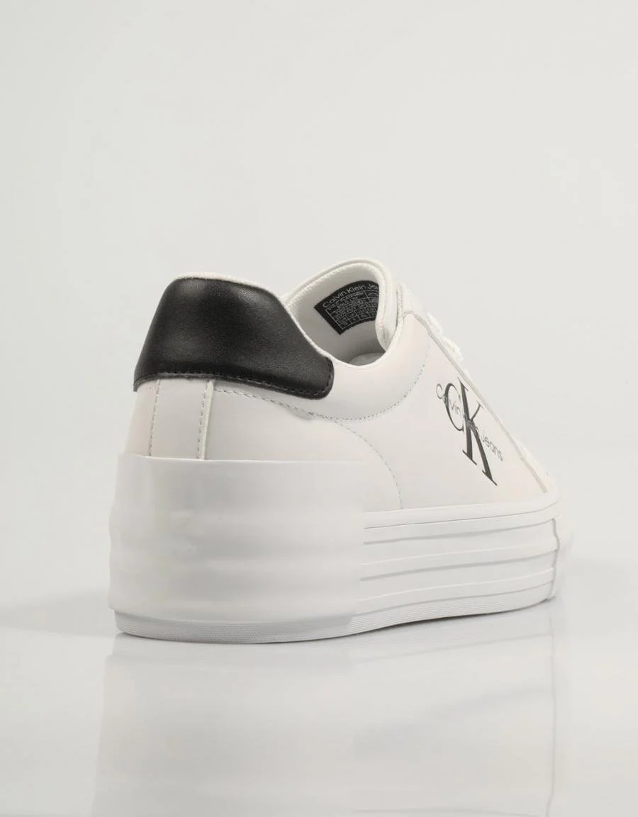 CALVIN KLEIN BOLD VULC FLATFORM LACEUP LTH WN 82895 - Image 3